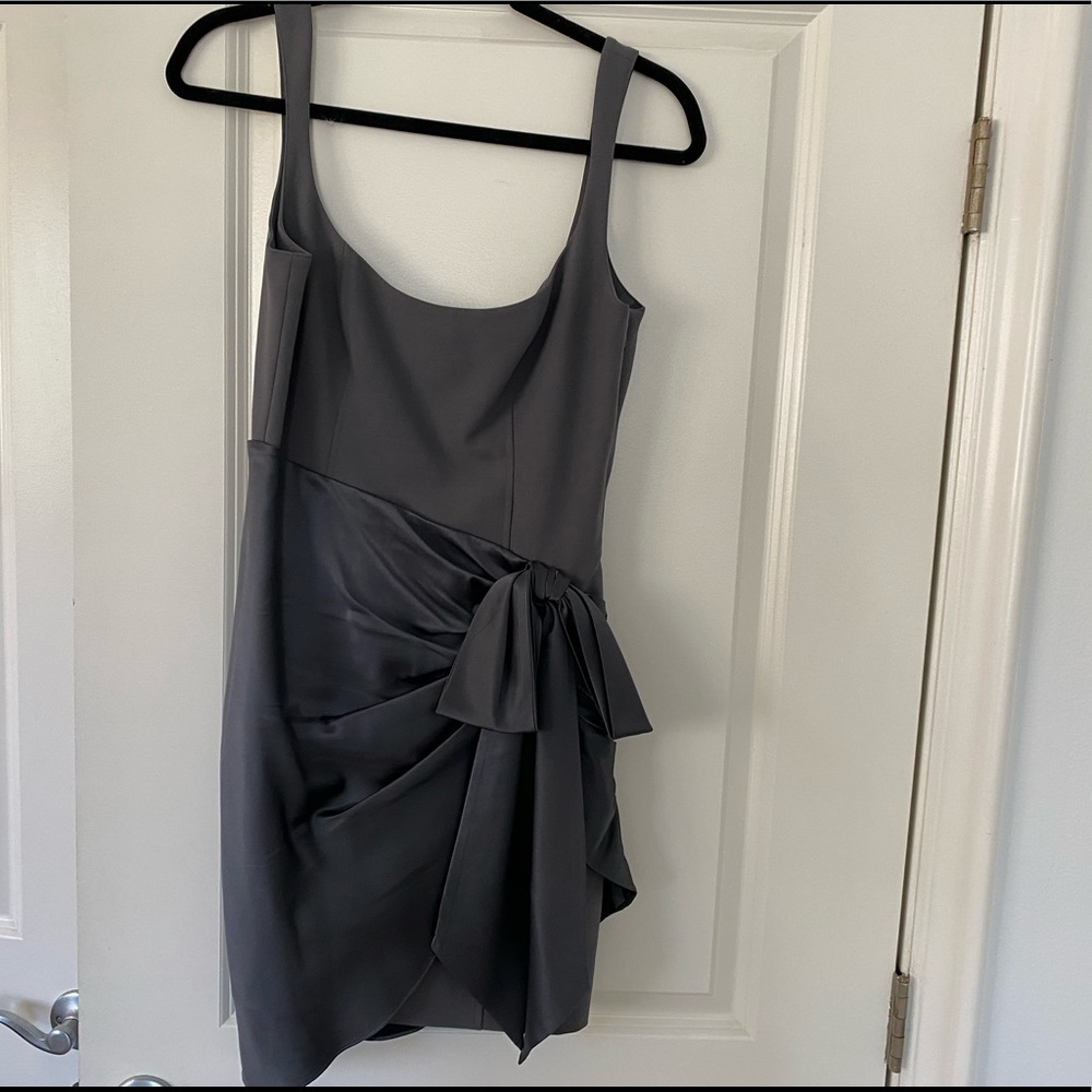 Cinq a sept grey dress size P